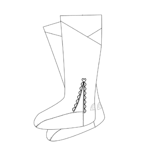 77-Digidrakt-ovansjo-strumpor-sydda-rodgron-d 77-Digidrakt-ovansjo-strumpor-sydda-rodgron-d