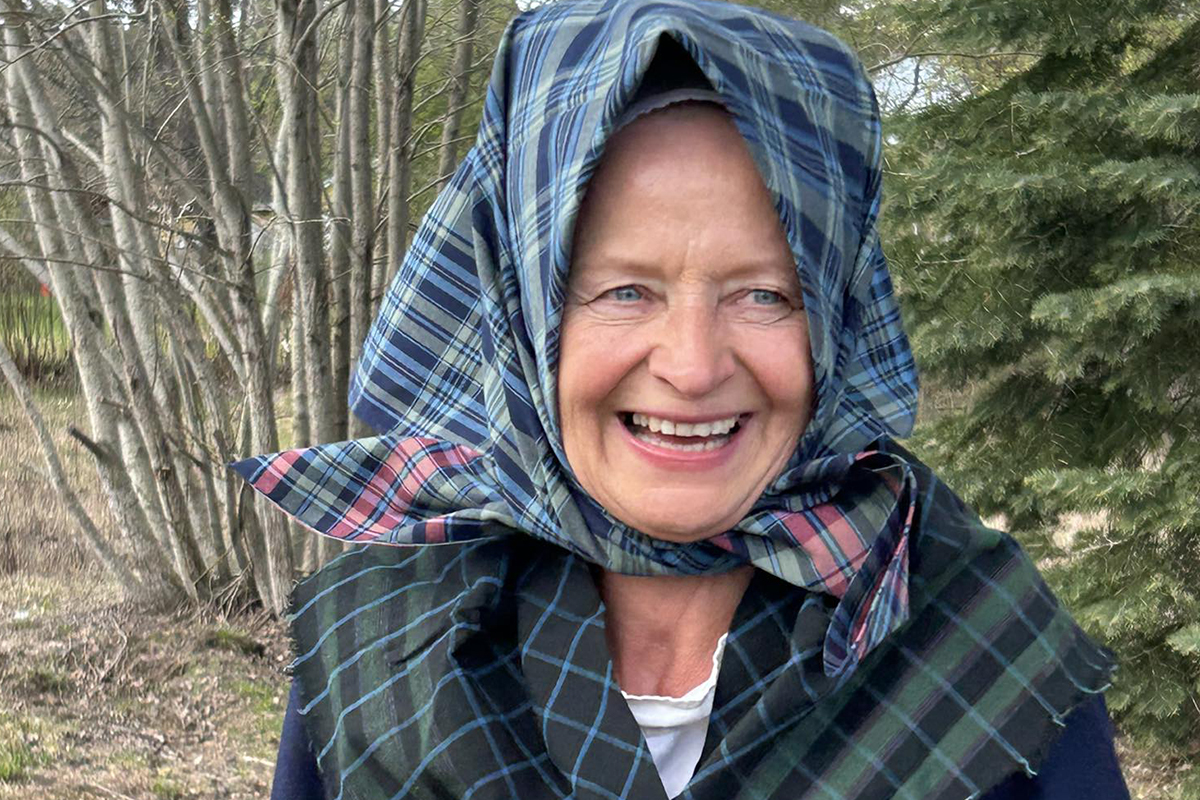 Bild på Ann-Mari Jerner, tagen under Folkdräktsfrossan 2025